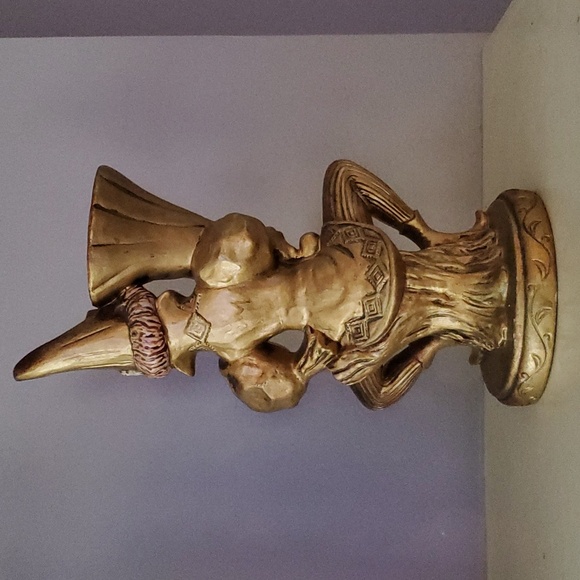 Vintage 1960self pixie planter vase figure - Picture 2 of 3